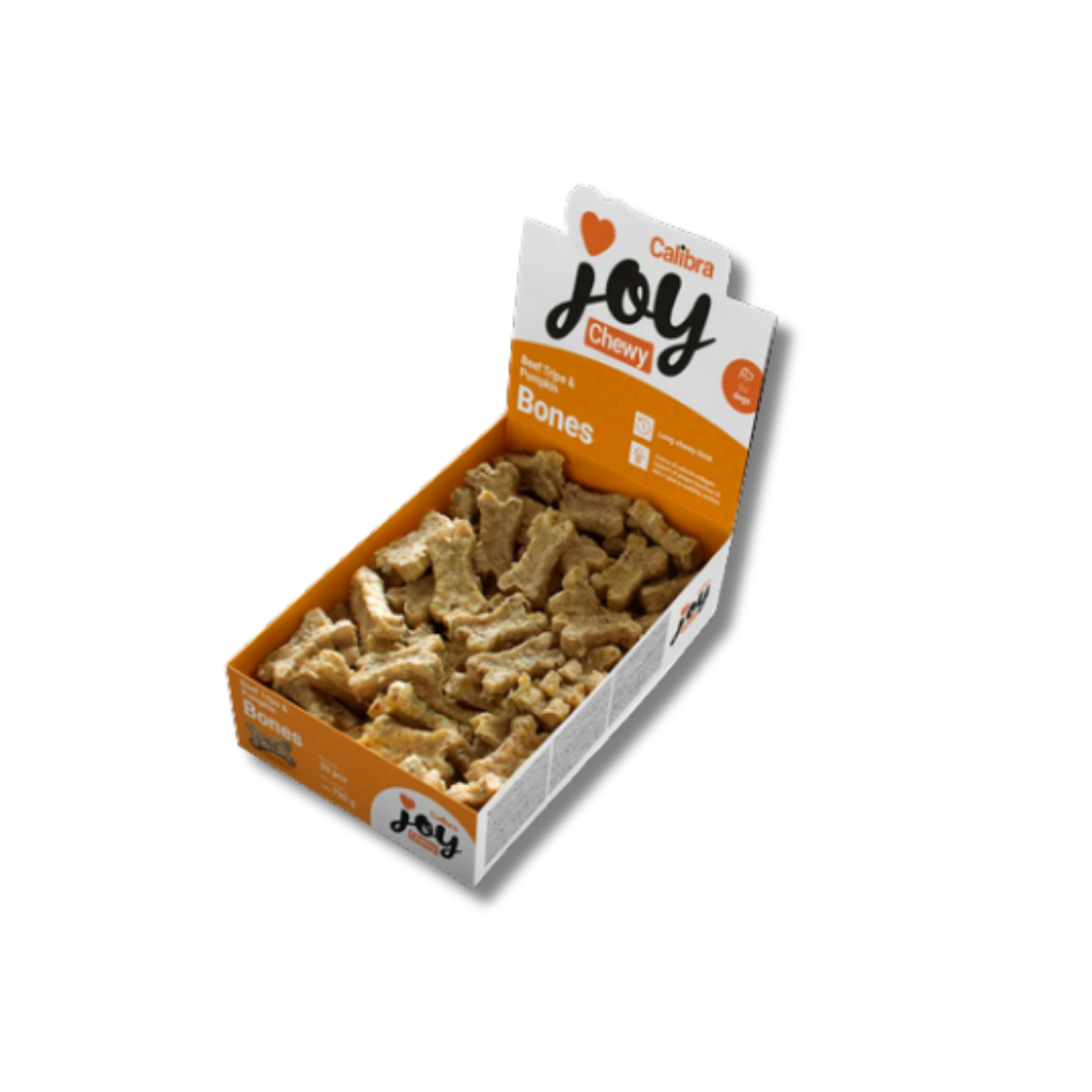 Calibra Joy Dog Chewy Bones S Beef Tripe & Pumpkin 900g