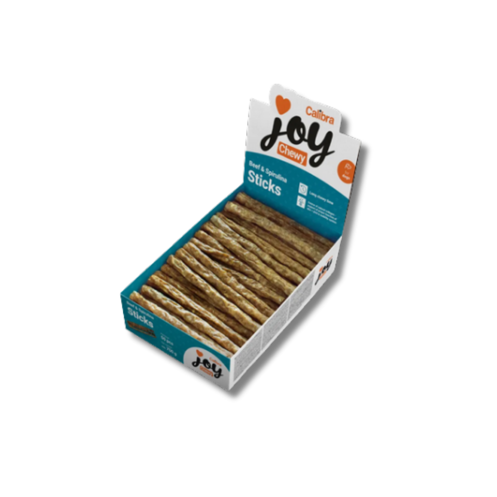 Calibra Joy Dog Chewy Sticks Beef & Spirulina 700g
