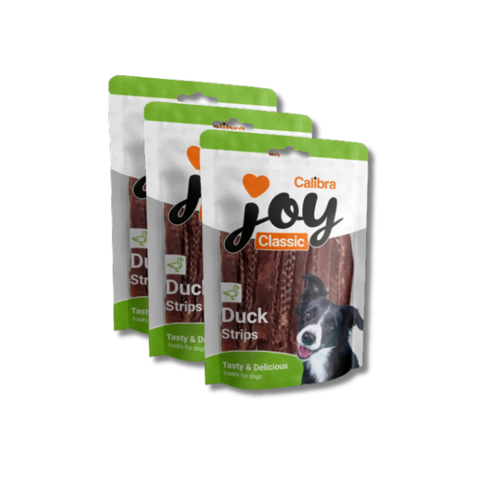 Calibra Joy Dog Classic Duck Strips 80g
