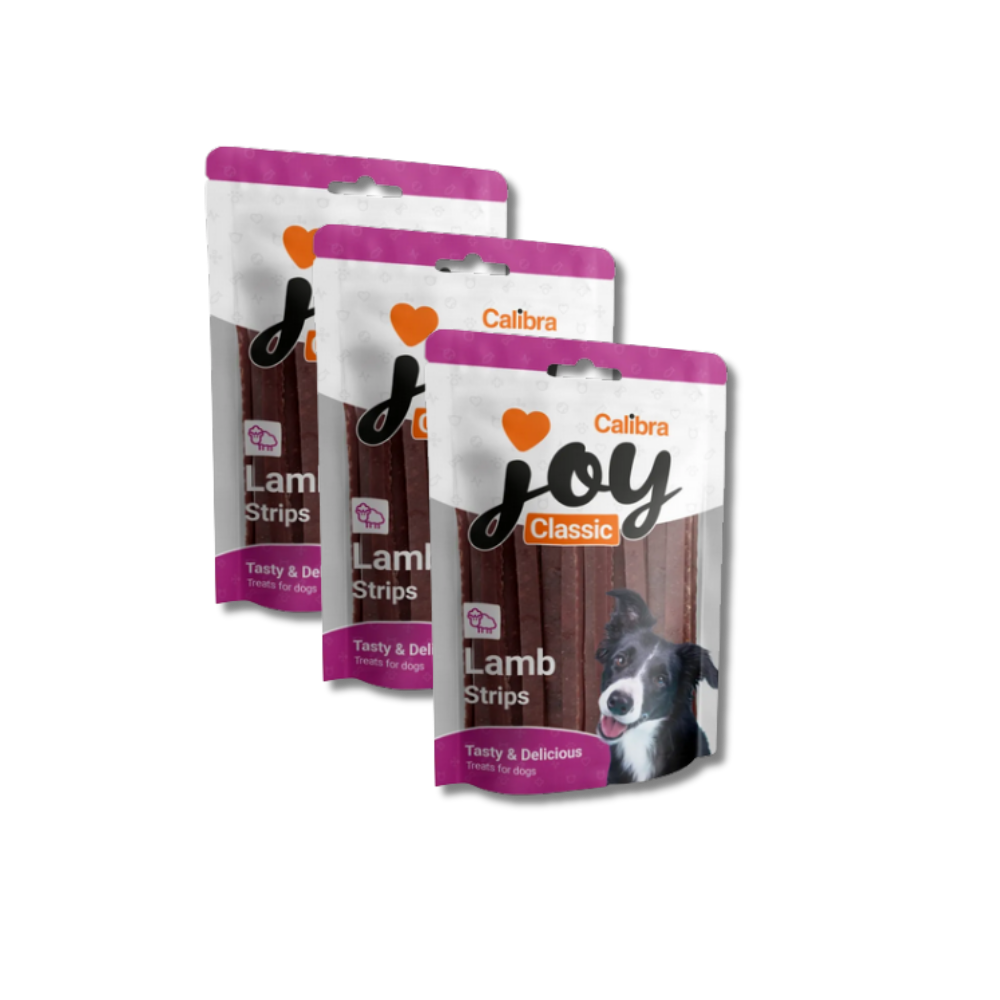 Calibra Joy Dog Classic Lamb Strips 80g