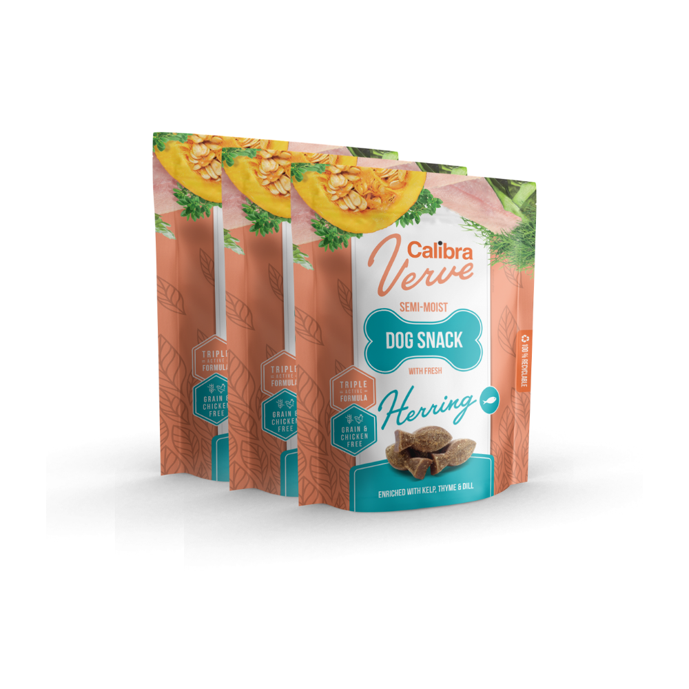 Calibra Verve: Semi-Moist Snack - Fresh Herring