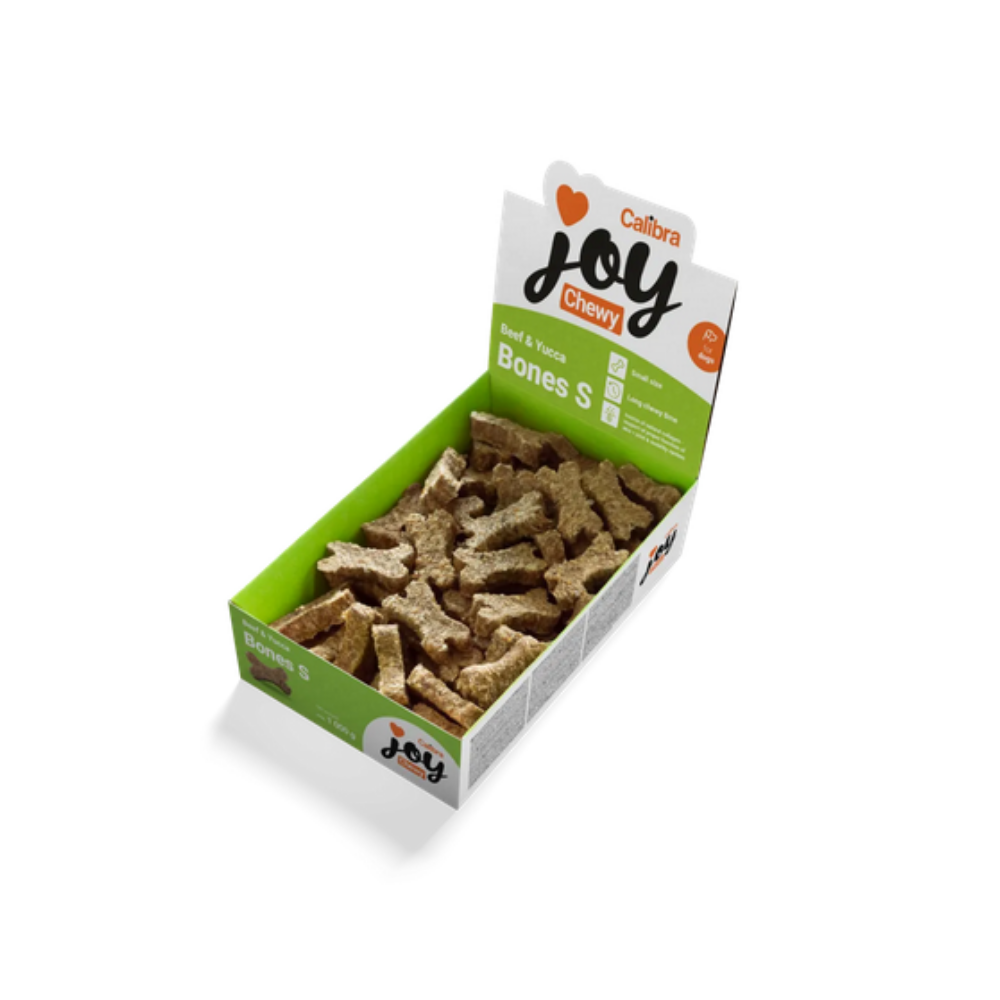 Calibra Joy Dog Chewy Bones S Beef & Yucca 1000g