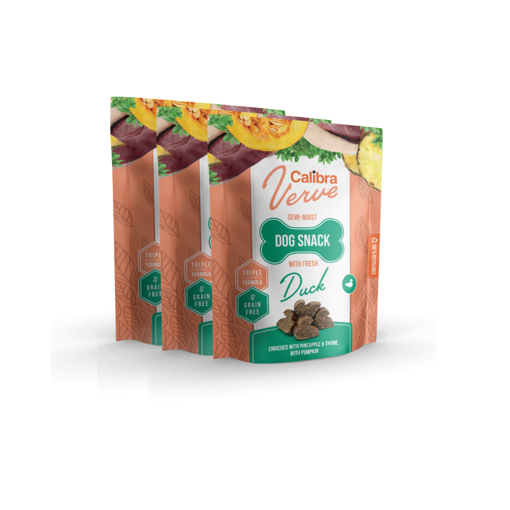 Calibra Verve: Semi-Moist Snack - Fresh Duck