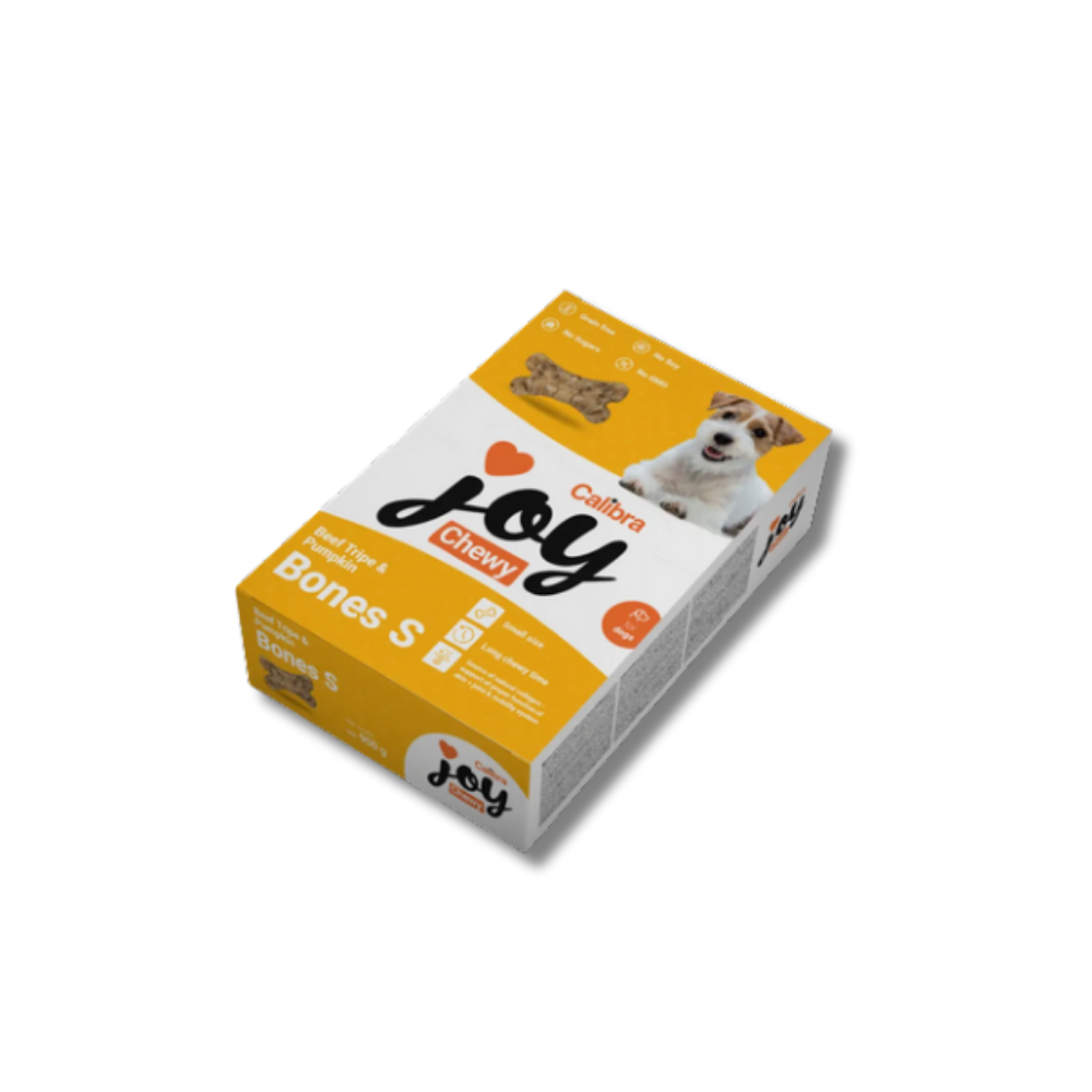 Calibra Joy Dog Chewy Bones S Beef Tripe & Pumpkin 900g